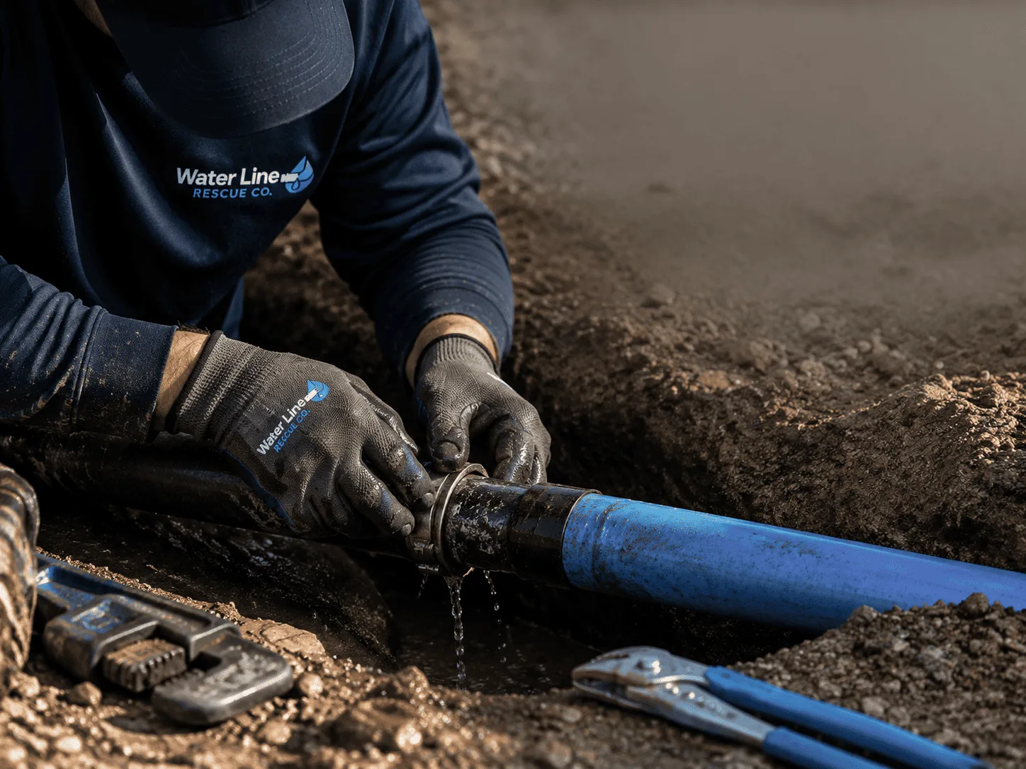 Why choose Water Line Repair in Wounded Knee, SD